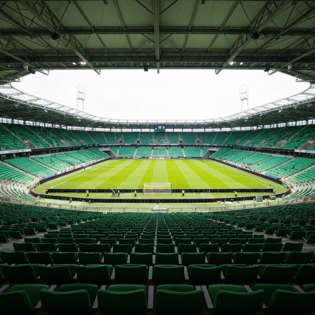 Das Allianz Stadion, Heimstätte von SK Rapid Wien